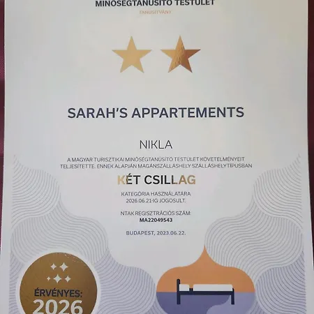 Apartamento Sarah,s *